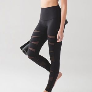 Lululemon Wunder Under Pant (Tech Mesh)